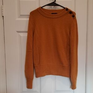 J. Crew Women's Amber Sweater with Button Accents
